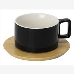 Набор чашка с бамбуковым блюдцем Sheffield