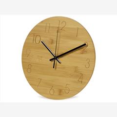 Настенные часы из бамбука Celeste, 8 мм