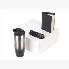 Подарочный набор  Vice с термокружкой, парковочной визиткой и обложкой для документов