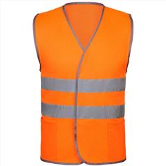 Жилет светоотражающий Reflector, оранжевый неон