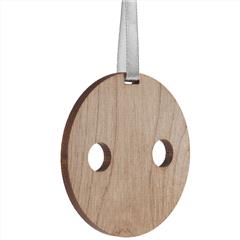 Деревянная подвеска Carving, в форме пятачка