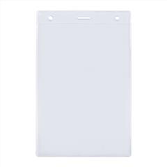 Карман для бейджа Lucid, вертикальный, из фактурного ПВХ