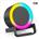 Беспроводная Bluetooth колонка U-Tone RGB c функцией беспроводной зарядки 15W, черный
