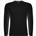 Спортивная футболка SHANGHAI L/S мужская, ЧЕРНЫЙ/ТЕМНЫЙ ГРАФИТ 2XL