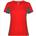Спортивная футболка SHANGHAI WOMAN женская, КРАСНЫЙ/ТЕМНЫЙ ГРАФИТ 2XL