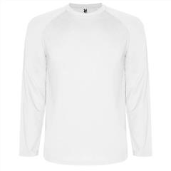 Спортивная футболка MONTECARLO L/S мужская, БЕЛЫЙ 2XL