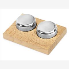 Шайбы для охлаждения виски на подставке «Cool and steel»