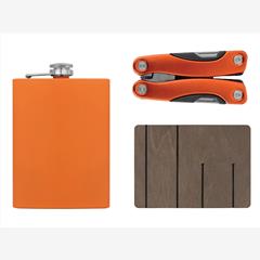 Набор с мультитулом и фляжкой Путешественник 2.0