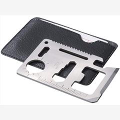 Инструмент многофункциональный в форме карты в чехле