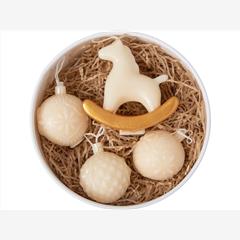 Набор свечей в подарочной коробке Noel