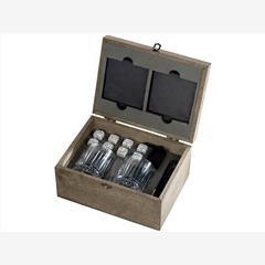 Набор для виски «Jack» с бокалами в подарочной шкатулке