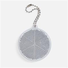 Пешеходный светоотражатель с цепочкой Круг