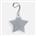 Пешеходный светоотражатель с цепочкой Звезда