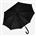 Зонт-трость  Back to black , полуавтомат
