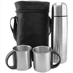 Набор в чехле: термос 500 мл. и 2 кружки 220 мл.