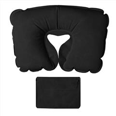 Подушка  надувная дорожная WAY в футляре, 43,5х27,5 см, твил