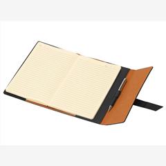 Бизнес-блокнот А5 с клапаном Fabrizio с ручкой