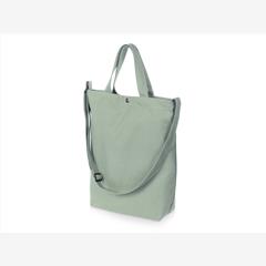 Сумка Helfer из хлопка на кнопке с регулирующейся лямкой